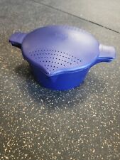 Microfogão a vapor Pampered Chef grande microondas filtro de 2 quartos litros azul comprar usado  Enviando para Brazil