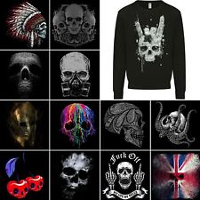 Mens skull sweatshirt for sale  COVENTRY