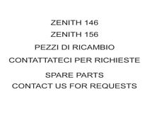 Ricambi zenith 146 usato  Cesena