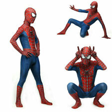 Raimi Spiderman Collant Adulto Uomo Ragazzi Costume Cosplay Vestito Costume Festa Uk usato  Spedire a Italy