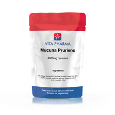 Mucuna Pruriens 8,000mg capsules VITAPHARMA for sale  Shipping to South Africa