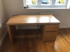 Ikea desk malm for sale  LEICESTER