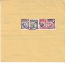 Rodésia do Sul: Renovação Mútua de Fogo da África do Sul, 4s 9d de selos, 2 de abril de 1957 comprar usado  Enviando para Brazil