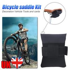 Bolsa de selim de bicicleta dobrável assento de bicicleta almofada kit de ferramentas bolsa de ciclismo (preta) comprar usado  Enviando para Brazil