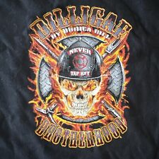 Firefighter Dilligaf By Bohica Bill T Shirt Size M, used for sale  Shipping to South Africa