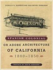 Usado, Arquitectura Colonial Española o Adobe de California: 1800-1850 - BUENA segunda mano  Embacar hacia Mexico