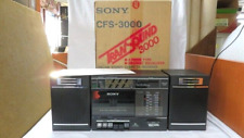 RARO NOS Vintage Sony CFS-3000 Transound FM/AM Gravador de Cassete BOOMBOX na Caixa comprar usado  Enviando para Brazil