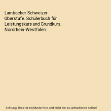 Lambacher schweizer berstufe gebraucht kaufen  Trebbin