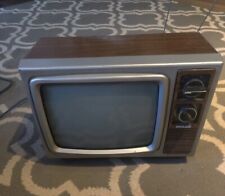 Usado, TV de colección 1981 Philco B385Pwa 9"" blanco y negro pomo de grano de madera juegos retro  segunda mano  Embacar hacia Argentina