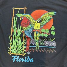 Camiseta de Viagem Vintage Ponto Único Flórida; Anos 90; Softee Masculina Tamanho 2XL; Tucano comprar usado  Enviando para Brazil
