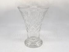 edinburgh crystal flower vase for sale  PRESTON
