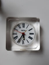 Tecta Design Bauhaus orologio da tavolo sveglia plexiglass usato  Spedire a Italy