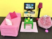 Barbie möbel wohnzimmer gebraucht kaufen  Leichlingen (Rheinland)