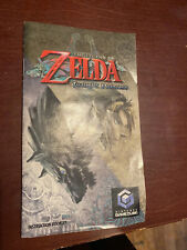 Usado, The Legend Of Zelda Twilight Princess Nintendo Gamecube Manual Only comprar usado  Enviando para Brazil