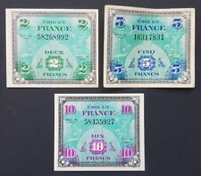 Lot billets francs d'occasion  Ris-Orangis