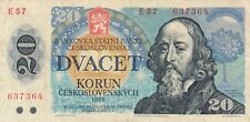 Billet tchecoslovaquie korun d'occasion  Riedisheim