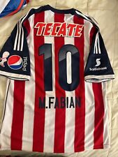 Camiseta deportiva Chivas Guadalajara 2013/14 de Marco Fabián #10 segunda mano  Embacar hacia Mexico