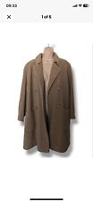 Camel wool coat for sale  PRESTON