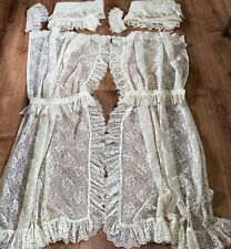 Pair ivory lace for sale  Brick