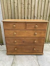 victorian pine chest drawers for sale  EASTLEIGH