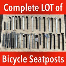 LOT of Bicycle Seatposts, New with Tags and Used (many Sizes, Lengths, Brands) for sale  Shipping to South Africa