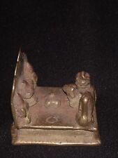 Antigüedad Tradicional Indio Familia Dios Shiva Naga Lingam Ganesh Nandi, usado comprar usado  Enviando para Brazil