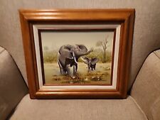 elephant art frame for sale  Brooksville