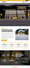 Paving contractor wordpress for sale  San Diego