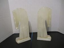 marble horse bookends for sale  Rocky Mount