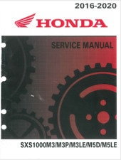 Usado, Honda Pioneer 1000 SXS1000 M3 M5 2016-2020 manual de servicio fabricante de equipos originales gran peine rojo unido segunda mano  Embacar hacia Argentina