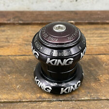 Vintage Chris King Headset 1 in NoThreadset Black Bold Logo 30.0 mm  1" for sale  Shipping to South Africa