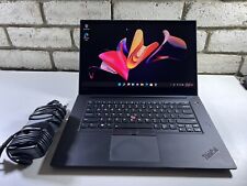 LENOVO THINKPAD P1 TOUCHSCREEN 4K CORE I7-8850H 256GB  32GB RAM P1000 WIN 11 PRO, used for sale  Shipping to South Africa