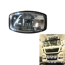 Fit Scania Volvo DAF MAN Caminhão 24v 9.5"" Jumbo Oval Preto ABS Spot Lâmpada + LED comprar usado  Enviando para Brazil