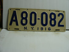 1916 plate york license for sale  Ellijay