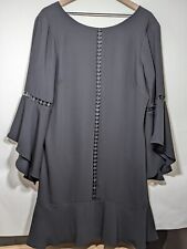  Vestido de mudança White House Black Market manga sino detalhe recortado tamanho 14 bruxa comprar usado  Enviando para Brazil