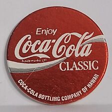 Vintage Pog * Enjoy Coca Cola Classic * Bin83 for sale  Shipping to South Africa