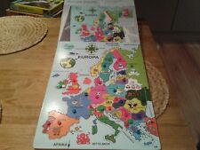 Europa puzzle kinderweltatlas gebraucht kaufen  Rehlingen-Siersburg