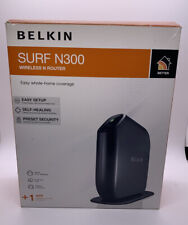 Router inalámbrico Belkin Surf N300 4 10/100 puertos 300 Mbps F7D2301 v1 Ethernet N560 segunda mano  Embacar hacia Argentina