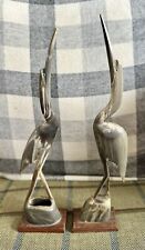 Pair vintage heron for sale  YORK