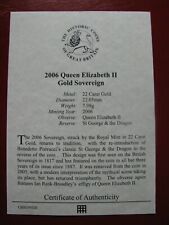 Gold sovereign 2006 for sale  CUMNOCK