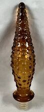 amber glass decanter for sale  Lead Hill