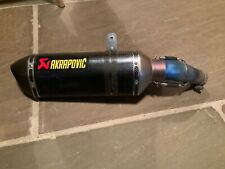 Akrapovic slip exhaust for sale  BUXTON