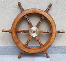 ruota timone legno usato  Italia