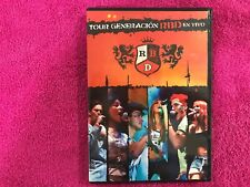 DVD Rebel Rbd Tour Generation Rbd IN Live Anahi Sweet Maria Alfonso Maite Chri comprar usado  Enviando para Brazil