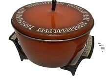 Vermelho raro! Fritadeira elétrica vintage Oster Super Pot para todos os fins fogão lento 8 quartos comprar usado  Enviando para Brazil