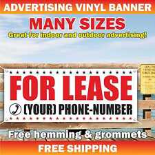 Lease advertising banner for sale  USA