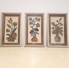 Vintage framed flowers for sale  Madison