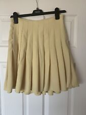 Ladies yellow pleated for sale  NORWICH