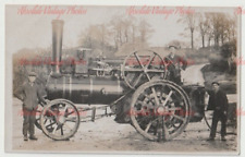Traction engine postcard for sale  FAREHAM