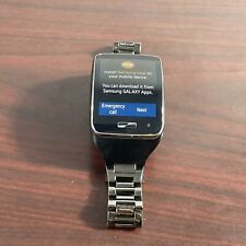 Reloj inteligente Samsung Galaxy Gear S SM-R750A curvo amolado estuche negro/banda de acero, usado segunda mano  Embacar hacia Argentina